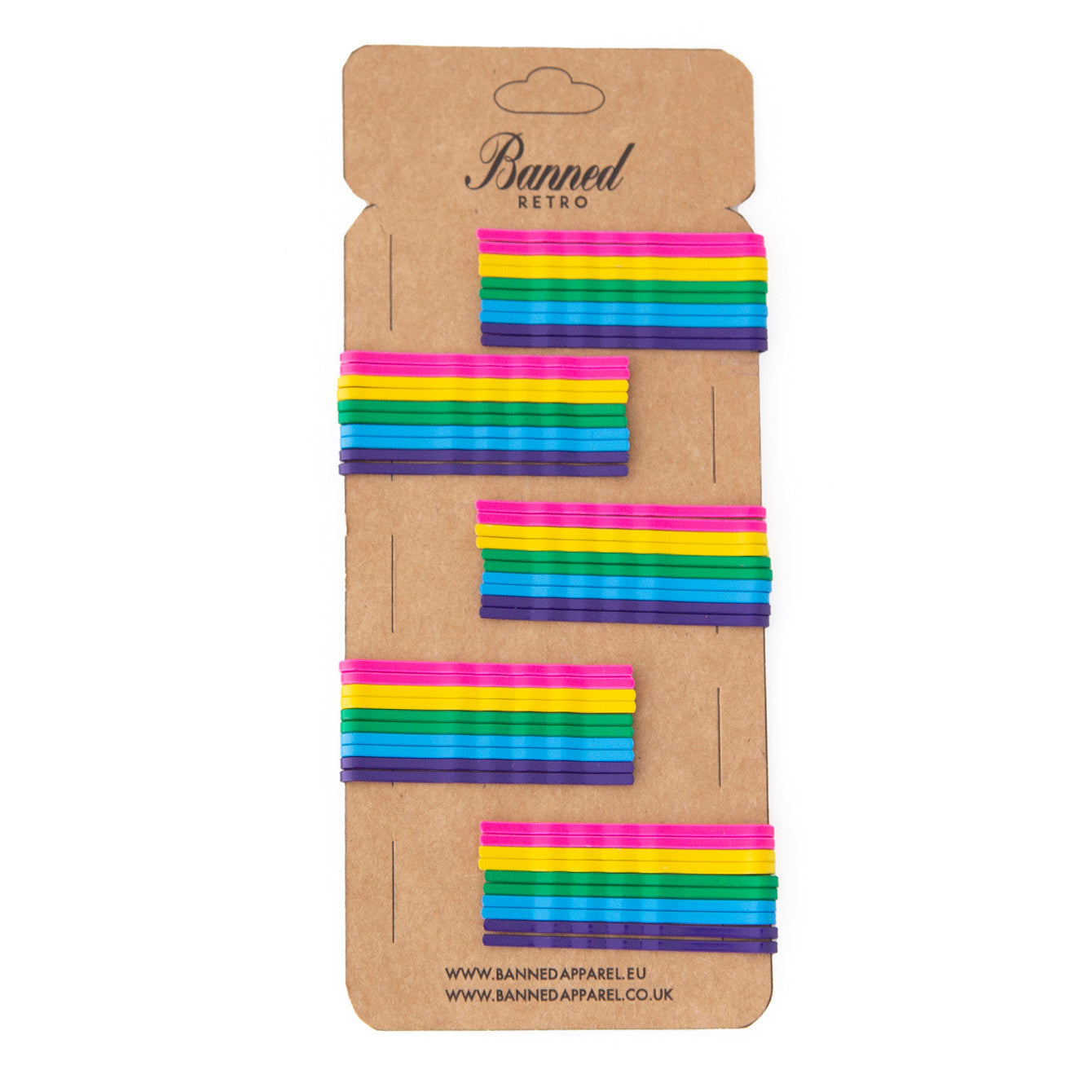 Banned: Rainbow Hair Pins