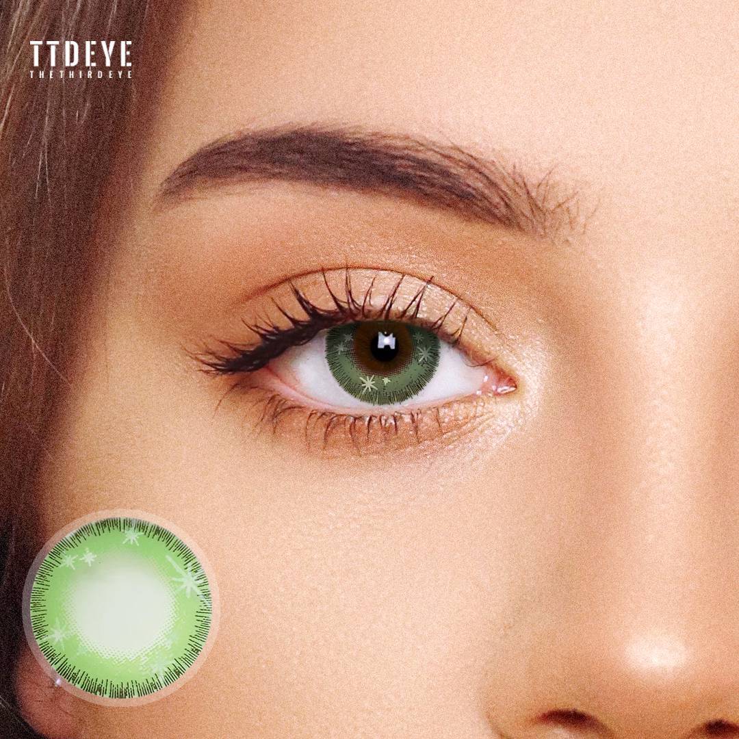 Ttd Eye: Sparkler Green Contacts