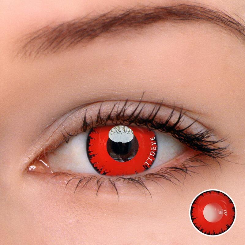 Ttd Eye: Twilight Vampire Red Colored Contacts