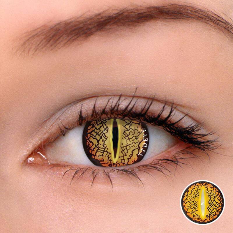 Ttd Eye: Gecko Eye Brown Colored Contacts