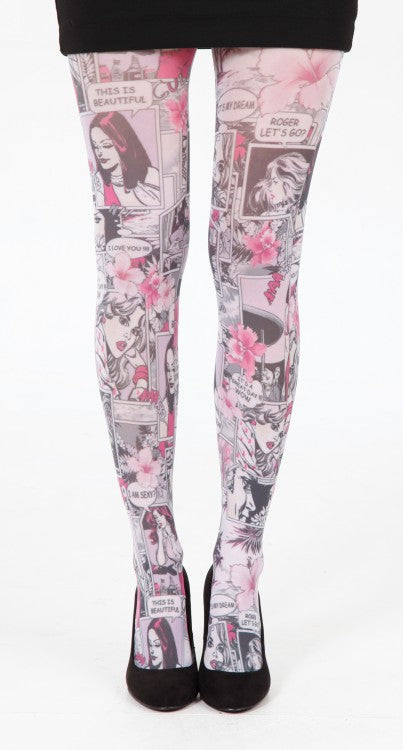 PM: PARADISE ISLAND PRINTED TIGHTS