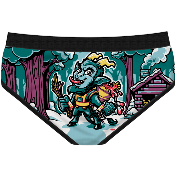 Period Panties: Crampus Period Panties Small Brief