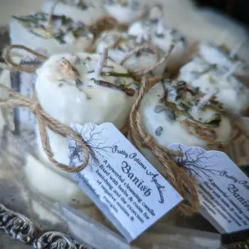 Pretty Potions: Banish Ritual Votive Candle