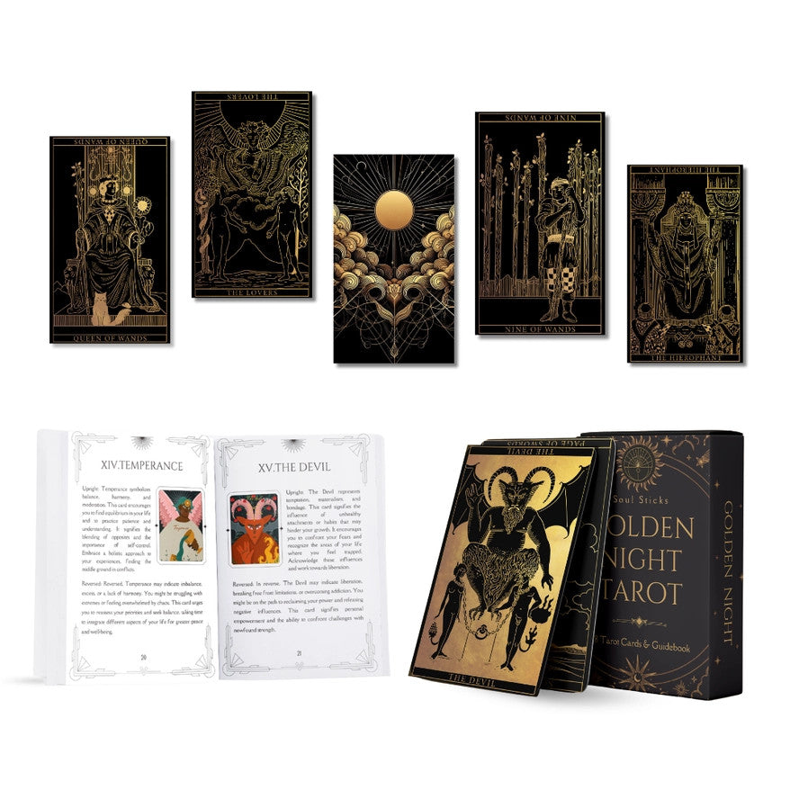 Deekay: Golden Night Tarot Card Deck