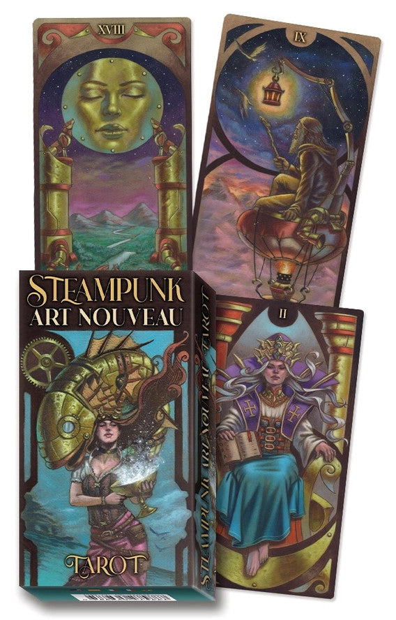 Texas Bookman: Steampunk Art Nouveau Tarot Deck