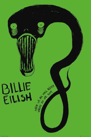 Alligator: Billie Eilish - Ghoul Poster 24"x36"