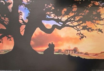 Alligator: Gone With The Wind Silhouettes Poster 24"x36"