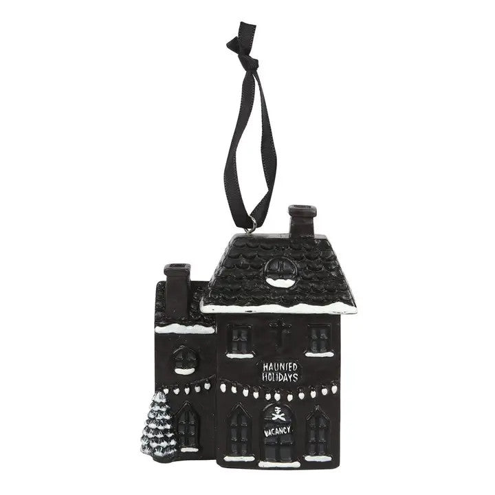 Something Different: Haunted House Gothic Christmas Ornament