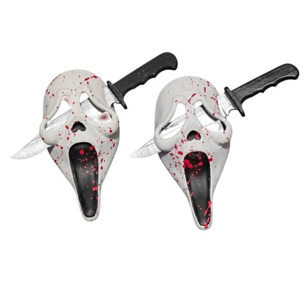 Taco: 2-pack Mini Ghost Face Hair Pins