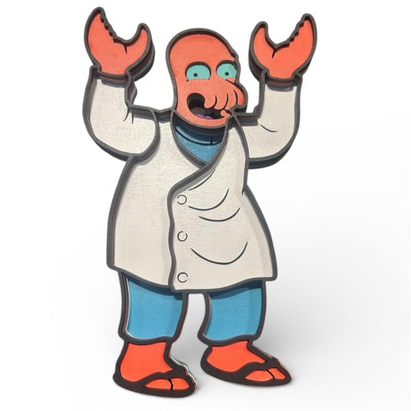 Taco: ZOIDberg Futurama Character Layered Bois