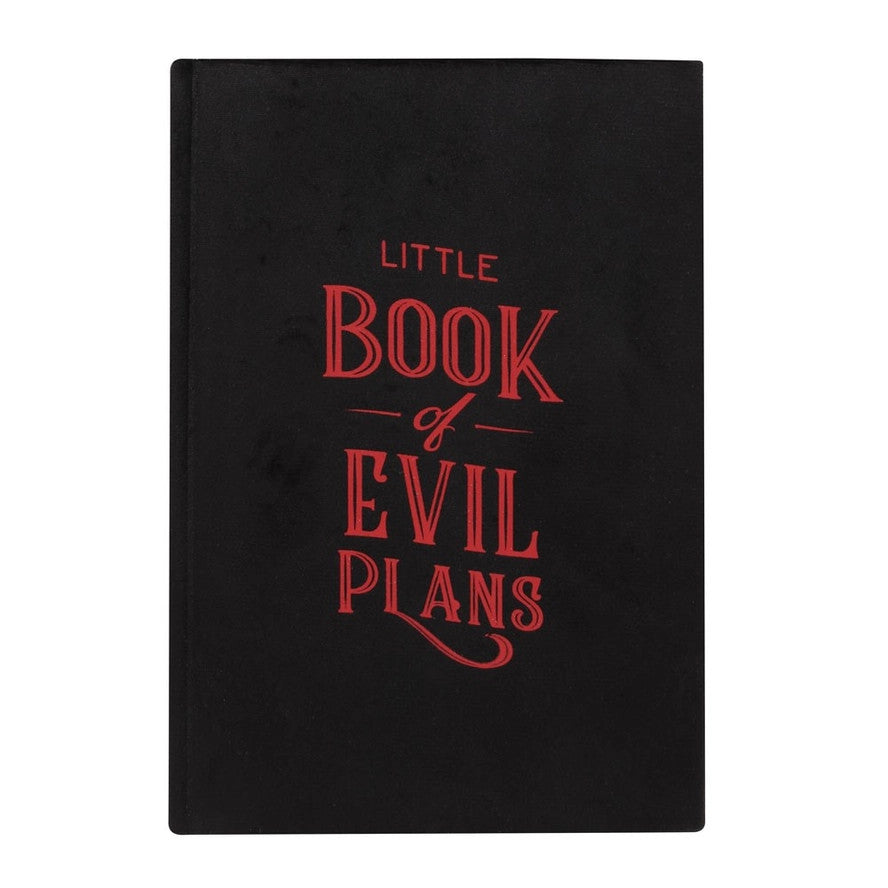 Something Different: Velvet Little Book Of Evil Plans Notebook