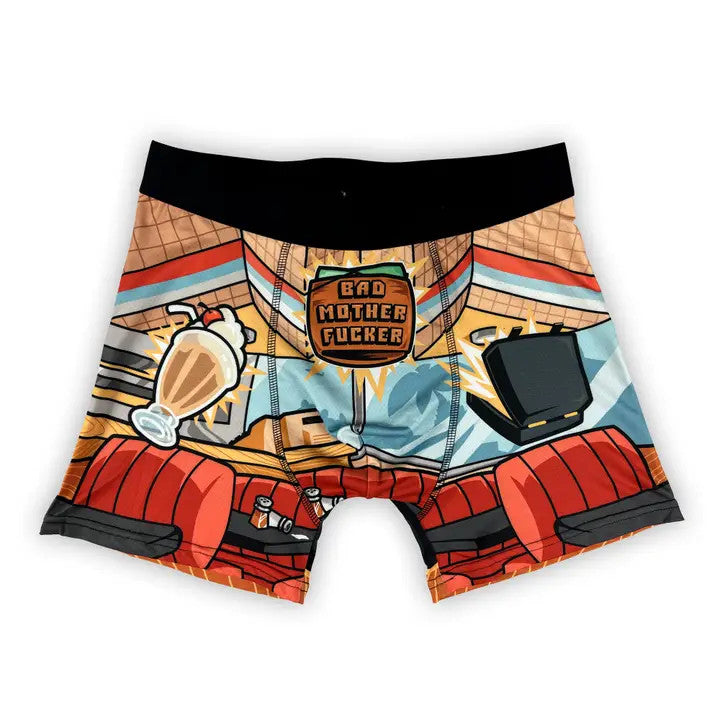 Harebrained: Bad Mfer Men's Boxer Briefs