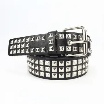 Salina: Punk Style Square Studded Belt