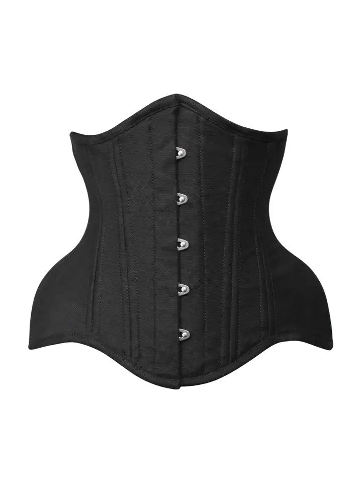 Luxe: Emerie Black Brocade Underbust Corset