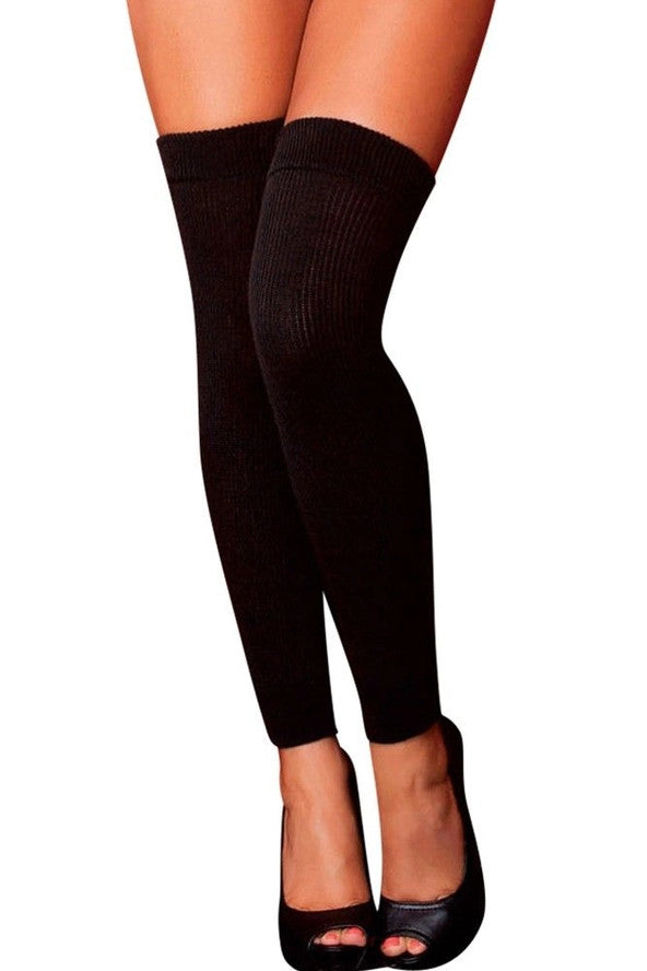 LM: Long Leg Warmers - Black