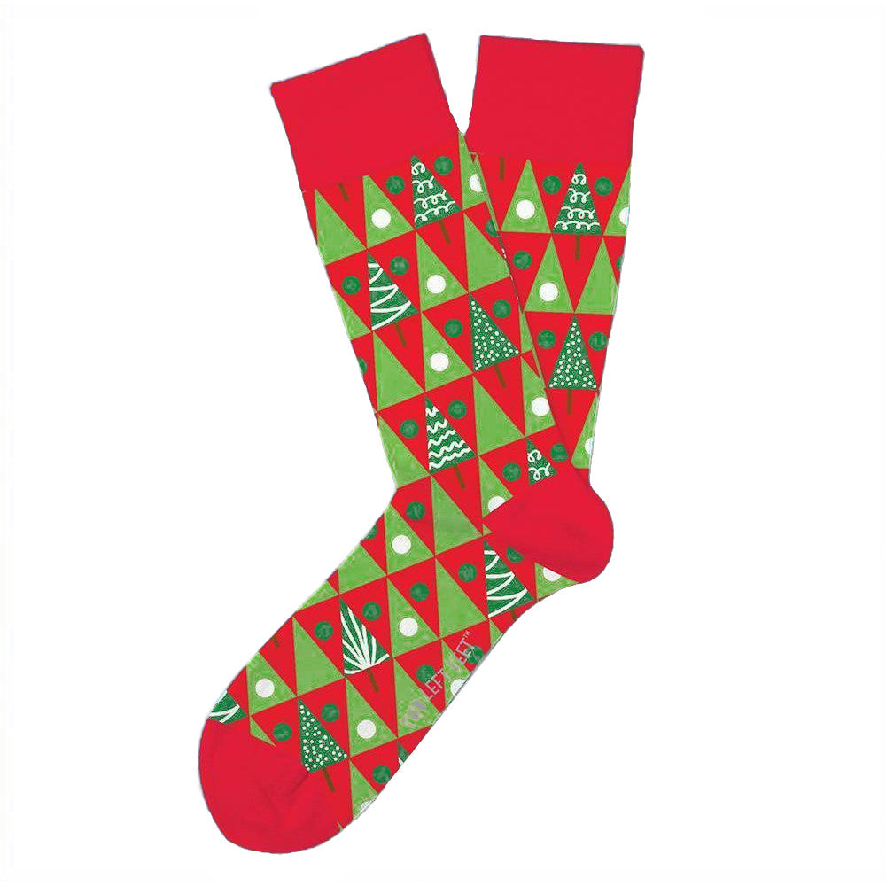 Two Left Feet: Pine Grove Holiday Socks S/M