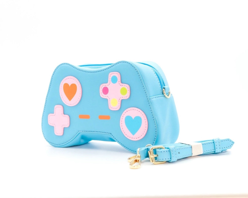 Bewaltz: Blue Game Controller Handbag