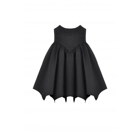 Dark In Love: Black High Waisted Batwing Skirt