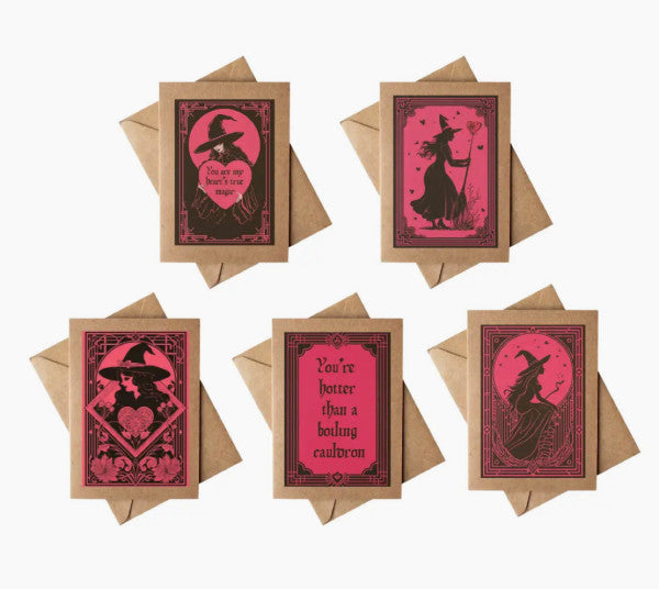 Cryptic: Witchy Goth Valentines Day Card