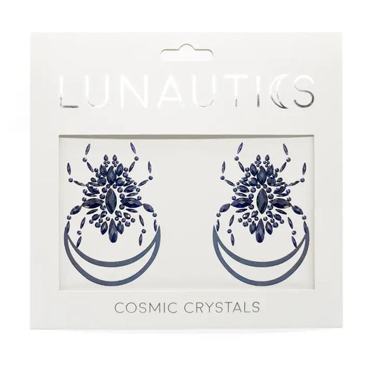 Lunautics: Black Spider Body Jewel Sticker Pasties