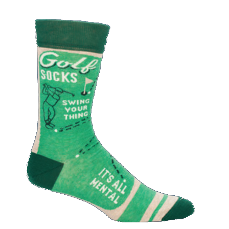 Blue Q: Golf Men's Socks