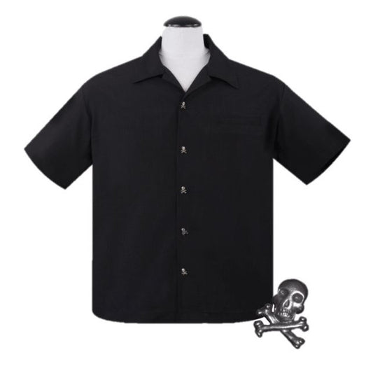 Steady: Skull Button Up Tee