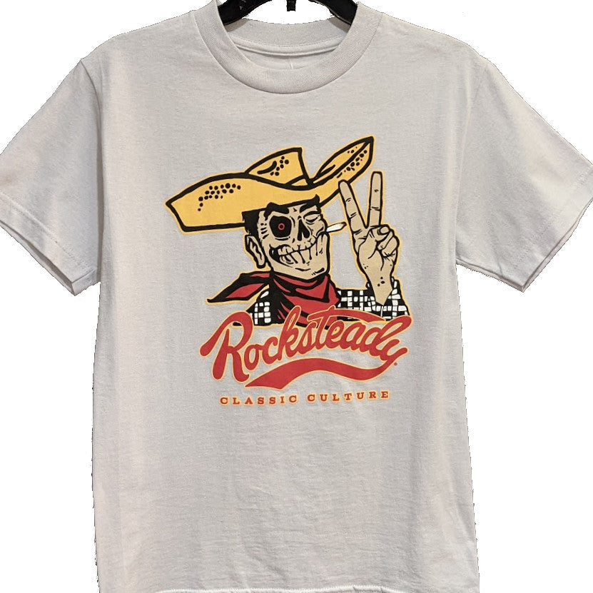 Steady: Dead Cowboy Tee Light Grey