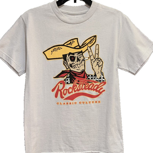 Steady: Dead Cowboy Tee Light Grey