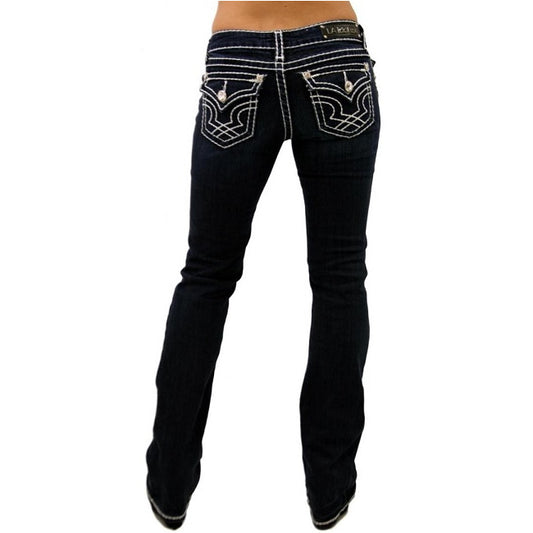La Idol: Classic Dark Wash Denim