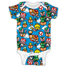 Harebrained: Meowrio Onesie