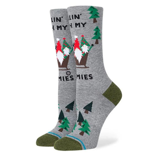 Two Left Feet: Rollin' With My Gnomies Holiday Socks Sm
