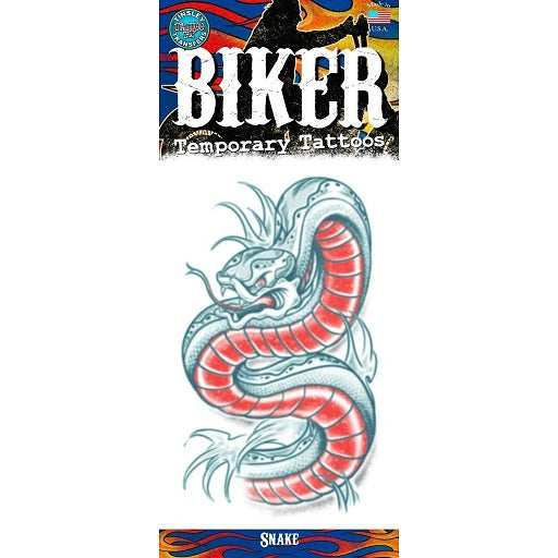 RAIN: BIKER TATTOO, SNAKE