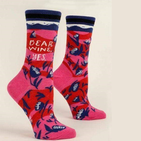Blue Q: Dear Wine, Yes. Crew Socks
