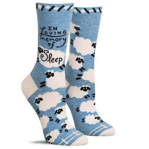 Blue Q: In Loving Memory Of Sleep Socks