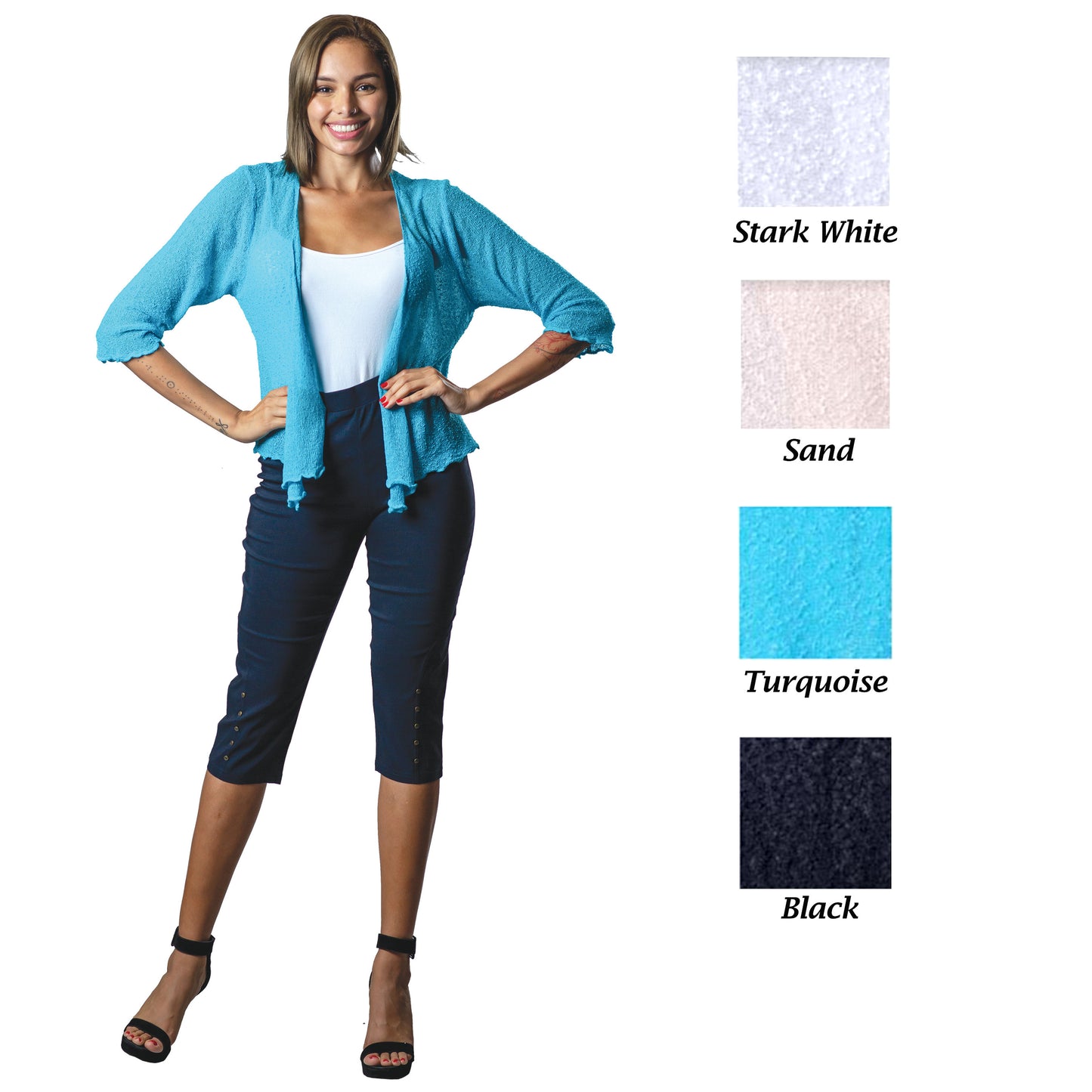Papa Fashions: Open Knit Cardigan