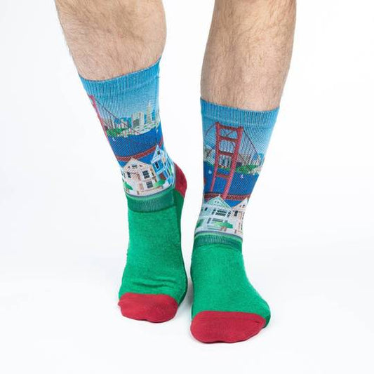 Good Luck Sock: SZ 8-13 San Francisco