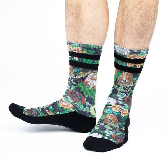 Good Luck Sock: SZ 8-13 Botanical Dogs