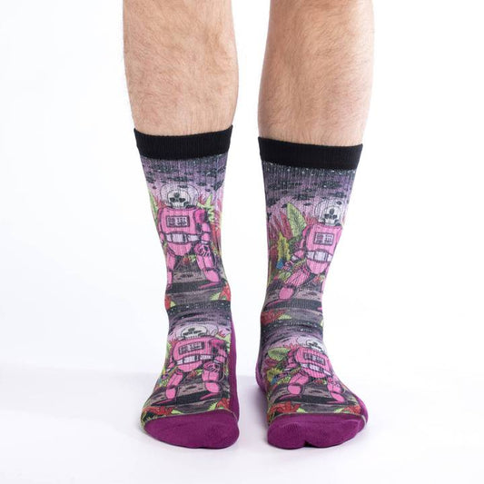 Good Luck Sock: SZ 8-13 Space Skeleton