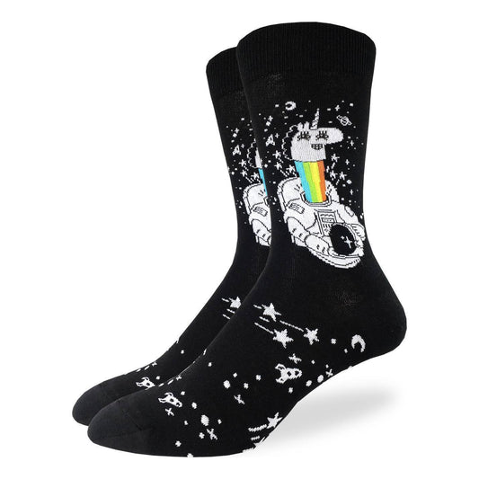 Good Luck Sock: Astronaut Unicorn SZ 7 - 12