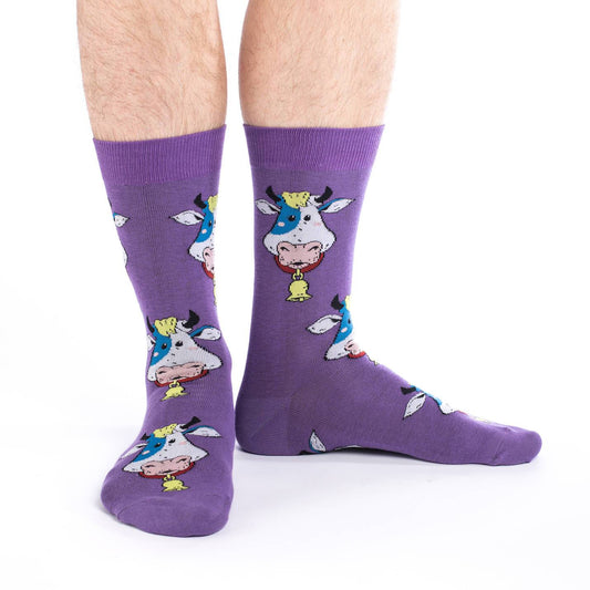 Good Luck Socks: Cowbell Socks SZ 7 - 12