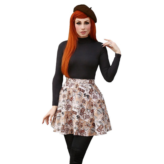 Retrolicious: Steampunk Skater Skirt