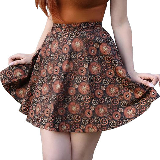 Retrolicious: Gears Skater Skirt
