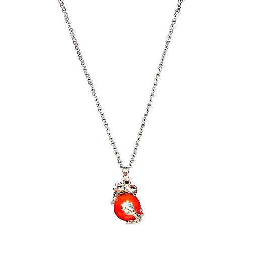 RAIN: DRAGON WITH RED AGATE