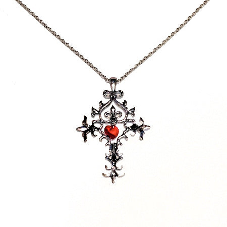 RAIN: FLOATING HEART NECKLACE