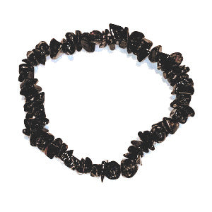RAIN: SNOWY OBSIDIAN CHIP BRACELET