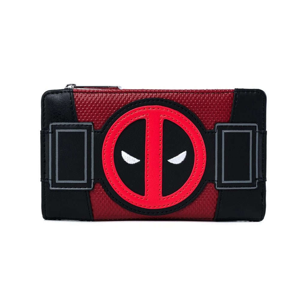 LOUNGEFLY: MARVEL'S DEADPOOL ZIPPER WALLET