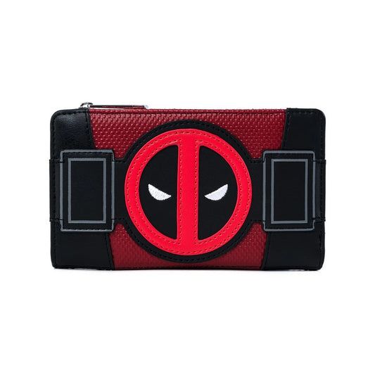 LOUNGEFLY: MARVEL'S DEADPOOL ZIPPER WALLET