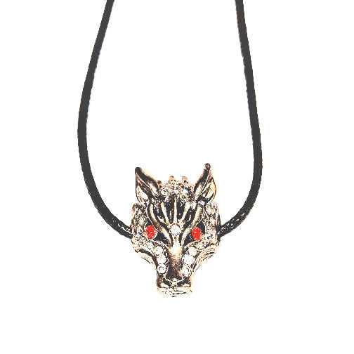 RAIN: WOLF RED PENDANT