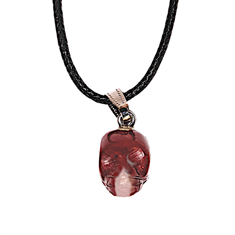 RAIN: JASPER SKULL PENDANT