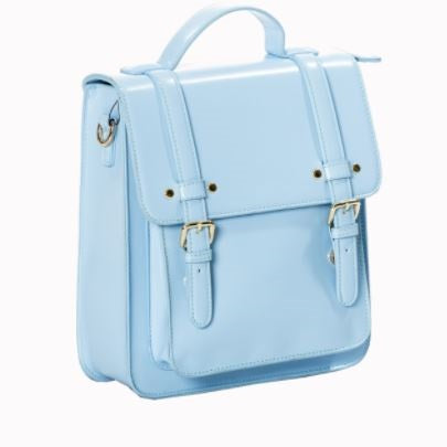 Banned: Baby Blue Convertible Bag